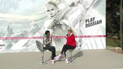 VOICED : Sharapova revive su infancia en Sochi News Clip