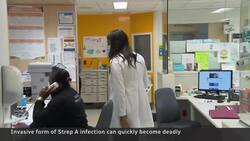 Concerning rise in cases of invasive form of strep A News Clip