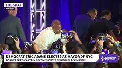 Eric Adams Elected As Mayor Of New York City News Clip