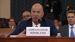 Republicans drill Sondland during House hearing Instructional Video
