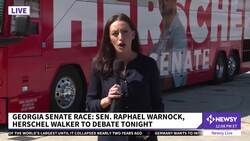 Warnock, Walker Meet For Only Debate In Georgia Senate Race News Clip