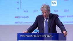 Brussels cuts EU growth forecast again to just 0.6% this year News Clip