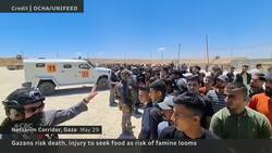 UN calls on Israel to stop firing on Gazans near aid sites News Clip