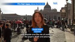 Pope's body to be moved to St Peter's Basilica on Wednesday, countries declare days of mourning News Clip