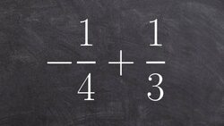 Adding fractions - Online tutor - Free Math Help Instructional Video