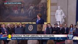 Donald Trump Inauguration: Biden-Harris Pass the Baton During Historic Inauguration News Clip