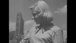 Schoolgirls show off back-to-school fashions on a Circle Line boat cruise around Manhattan in August of 1953 News Clip