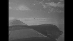 President Dwight Eisenhower surveys by plane flood-stricken areas in Northeast region of US and then meets with governors in Hartford, CT News Clip