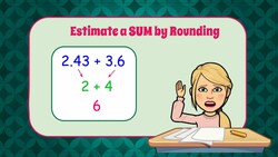 How to Estimate a Sum by Rounding Instructional Video
