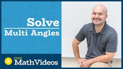 Master Solving Trigonometric equations with multi angles between 0 and 2pi Instructional Video
