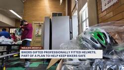 Rebuilding Brooklyn: Bensonhurst cyclists get free helmets and repairs through DOT’s Biketober campaign News Clip