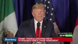 Trump Says All Three Countries to 'Benefit Greatly' From USMCA News Clip