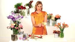 How to Pick Flowers for a Pin-On Corsage Instructional Video