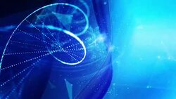 DNA strand medical background Stock Footage