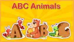 ABC Animals Flashcards With Animals Sounds For Toddlers & Preschoolers Instructional Video