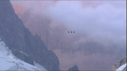 Dramatic helicopter rescue of stranded tourists News Clip