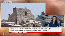 Christian village in occupied West Bank faces settler attacks as clergy urge urgent global action News Clip