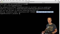 Linux Fundamentals - Connecting to the Linux Server Remotely Using Secure Shell (SSH) Instructional Video