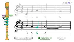Recorder Song #10: Down in the Valley Instructional Video