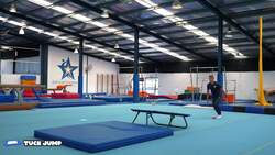 Elementary gymnastics - Mini tramp - 6 tuck jump Instructional Video