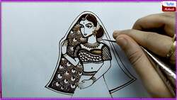 Step-by-Step Guide to Learn Figure Mehndi Design Instructional Video