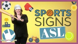 50 Sports and Activities Signs in ASL Instructional Video
