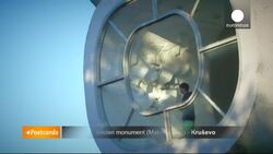 Macedonian Postcards: Ilinden monument (Makedonium) – Krusevo News Clip