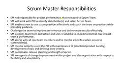 Agile Scrum Master Certification Exam Prep (CSM) - Scrum Master Responsibilities Instructional Video
