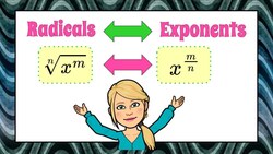 Rewrite a Radical Using Exponents | Algebra 1 | HS.N-RN.A.1 🖤💙 Instructional Video