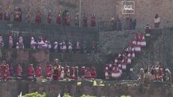 A 600-year-old Inca tradition: Peruvian sun worshippers celebrate 'Inti Raymi' festival News Clip