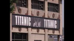 "Titanic" Movie Advert Sign News Clip
