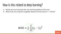 Deep Learning - Artificial Neural Networks with Tensorflow - Stochastic Gradient Descent Instructional Video