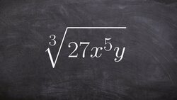 Simplifying the cube root of a radical expression Instructional Video