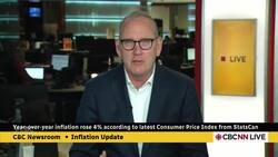 Canada's inflation rate increases to 4% in August News Clip