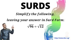 Be Better at Surds! Instructional Video