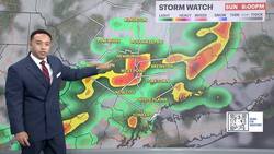 Storms taper tonight, pleasant Monday with highs near 80 for the Hudson Valley News Clip
