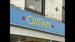 Oxfam charity shop News Clip