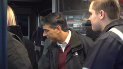 Rishi Sunak visits bus depot in Harrogate News Clip