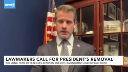 Impeachment, 25th Amendment Carry Different Consequences News Clip