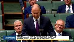 Australia Announces Tax Cuts, Budget Surplus Ahead of Election News Clip