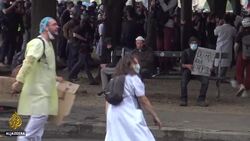 France: Violent video of arrest of nurse sparks outrage News Clip