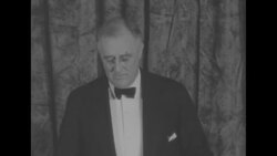 President Franklin D. Roosevelt speaks at the Jackson Day dinner in Washington, DC News Clip