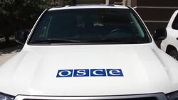 CLEAN : STOCKSHOTS: OSCE monitoring mission in Donetsk News Clip