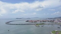 Panama Coast (Costa de Panama). Stock Footage