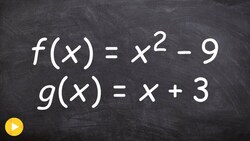 Operations with functions and finding the domain of each Instructional Video
