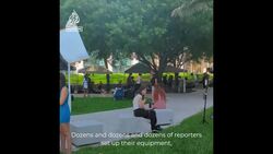 Media, security mass at Miami courthouse for Trump arraignment News Clip