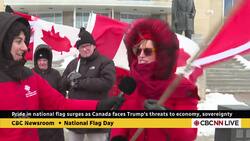 How Canadians celebrated flag day News Clip