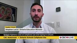 Why is Ontario changing rules for cellphones in schools? Hear from the education minister News Clip