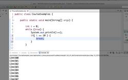 Complete Java SE 8 Developer Bootcamp - Break, Continue, and Labels Instructional Video