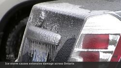 Ice storm leaves over 400,000 without power in Ontario and Quebec News Clip